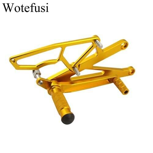 New Motorcycle Rear Adjustable Footrest Foot Rests Pegs For Kawasaki ZX-10R 2004 2005 [TT03]