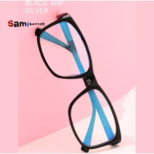 Samjune Anti-Blue Rays Anti-Eyestrain Clear Digital Performance Eyewear Gaming Glasses Work Faster See Sharper Live Better
