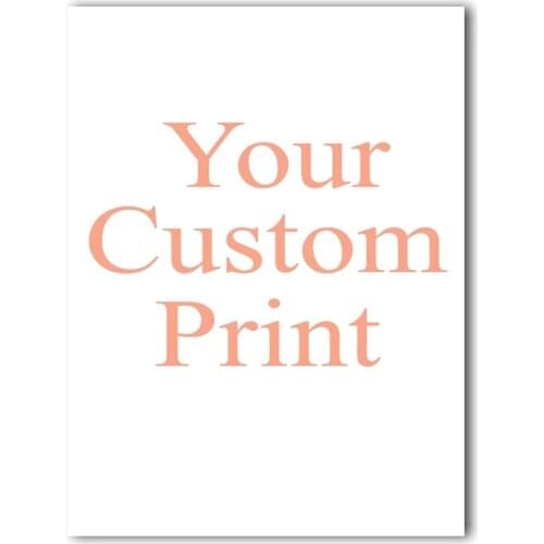 Personalized Custom Poster Any Size Print Canvas Wall Art with Your Photo Painting Decoration Picture for Living Room Gift