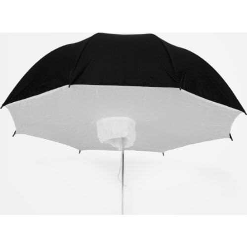 Selens Photo Studio Lighting Umbrella Softbox 84cm/33" Black Silver Reflective Umbrellas