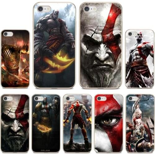 Silicone Shell Cover For Huawei P30 P40 P20 P7 P8 P9 P10 Lite Plus Pro 2015 2016 2017 Mini God of War Kratos III Print Poster