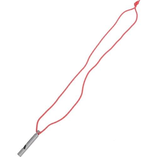 Ultralight Titanium Whistle with Cord Portable Emergency Hiking Camping Whistle Outdoor Survival Tools Camping Hiking Exploring