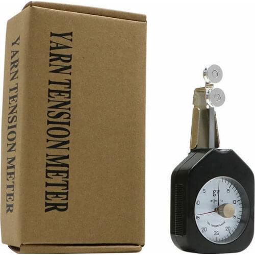 DTF-25 Pointer Dual Needles Textile Industry Yarn Tensionmeter of Tiny Metal Wire Tension Meter Gauge Minimum Scale Value 1gw