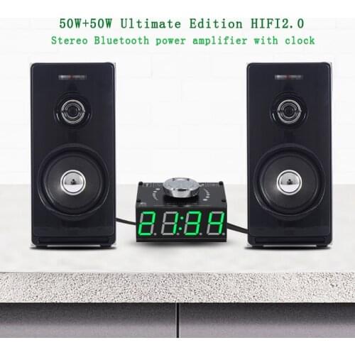 W50L HIFI TPA3116 5.0 Bluetooth Amplifier Board Stereo Digital Power Audio Sound 50W*2 Speakers Amplificador Home Theater