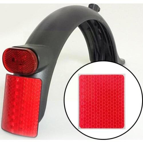 Electric Scooter Pro2 Rear Reflective Stickers Decorative PVC Equipment Accessories Camping Stickers Outdoor Safety Reflect Q5B5