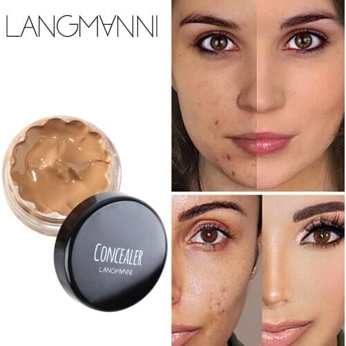 LANGMANNI 12 Colors Face Makeup Liquid Concealer Make up Foundation Concealer Cream 12ml Matte Long-lasting Oil Control