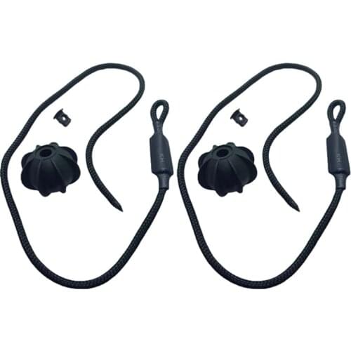 2 Pieces Rear Trunk Storage Bag Tray Straps Parcel Shelves Hold Small Ball Rope String Compatible with VW-Golf 6/GTI-R20