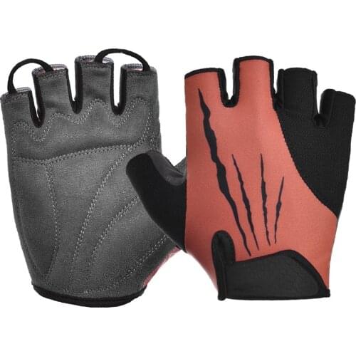 2021 New Anti Slip Shock Breathable Cycling Half Finger Gloves Men Women Half Finger Gloves Breathable Cycling Gloves Bicycle