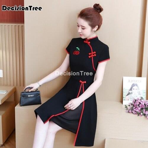 2021 chinese dress party cheongsam oriental evening dress chinese traditional womens elegant qipao improved cheongsam dress