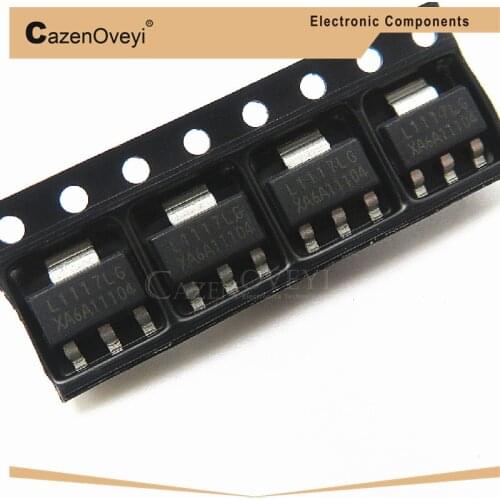 5pcs/lot AZ1117H-ADJ EH11A AZ1117EH-1.8 GH18G REG1117-3.3 BB1117 SPX1117M3-3.3 1117M3 KIA1117-3.3 KIA1117 L1117LG L1117L SOT223