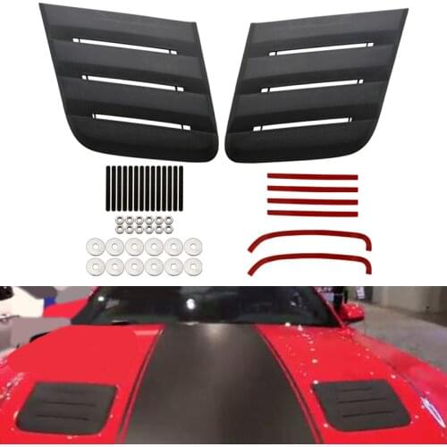 ABS Engine Cover Air Outlet Decoration For Ford Mustang Roush 2018+ Car Accessories
