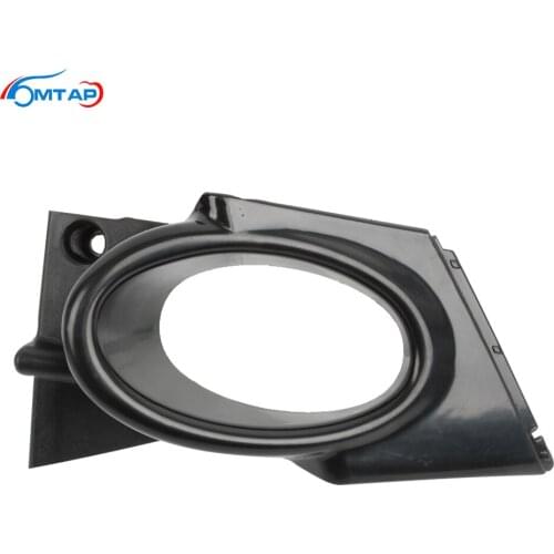 MTAP Car Front Bumper Fog Light Fog Lamp Cover For HONDA FIT JAZZ 2009 2010 2011 Sport Model Foglight Foglamp Hood Garnish Trim
