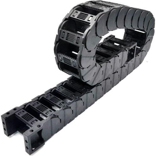 D35x100mm Bridge Drag Cable Chain Drive Transmission Towline Low Noise For CNC Machine Tools Wire Carrier Channel Free Shipping