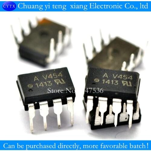 AV454 light coupling into DIP8 optoisolator photoelectric coupling 10PCS/LOT