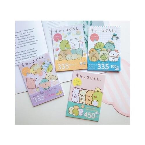IVYYE Sumikko Gurashi Style Anime Scrapbook Stickers Cartoon Paper Decoration sticker Kid Child DIY Handmade Gifts Girls New