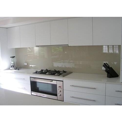 MDF kitchen cupboards