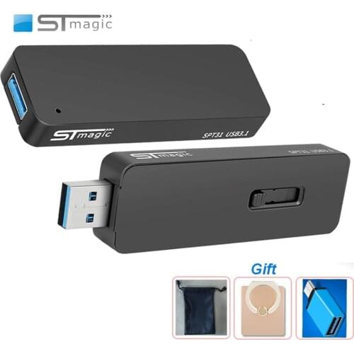 Stmagic SPT31 Metal SSD USB Flash Drive USB 3.1 Pendrive External Solid state disk 128GB 256GB 512GB 1TB Memory Stick