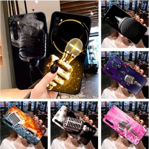 Music microphone Phone Case For OPPO Realme 6 Pro Realme C3 5 Pro C2 RENO2-Z A11X