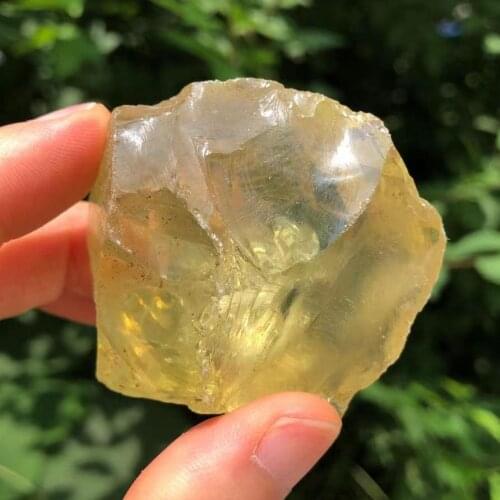 1PC 85-100G Natural Citrine Crystal Stone Yellow Quartz Crystal Raw Stone Energy Healing Stone Crystals Home Decoration
