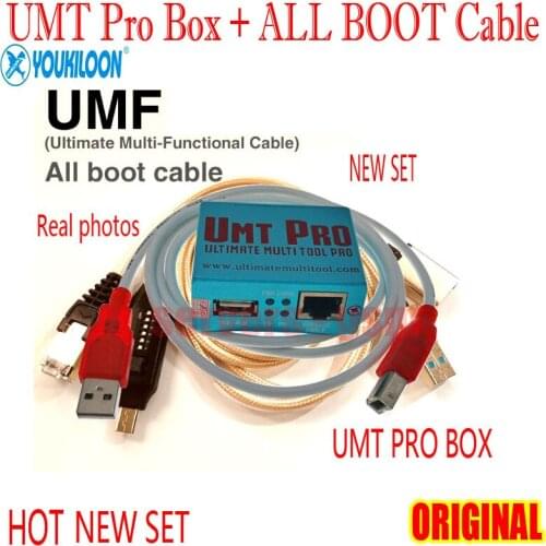 Newest 100% Original UMT PRO BOX /Ultimate Multi Tool UMT +AVB 2 IN 1 BOX + (UMF)ALL Boot cable