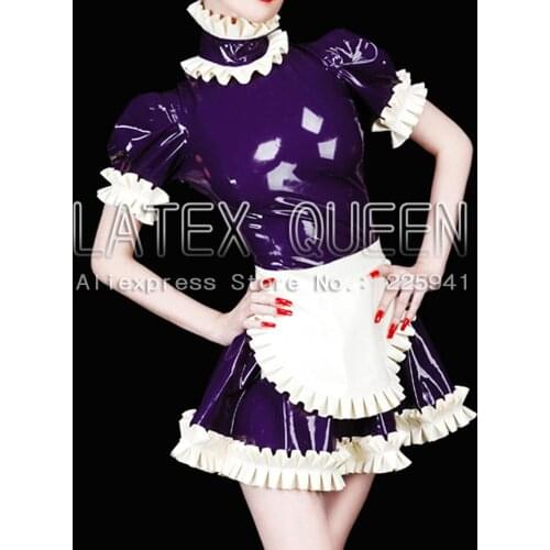 Mellifluous latex dress