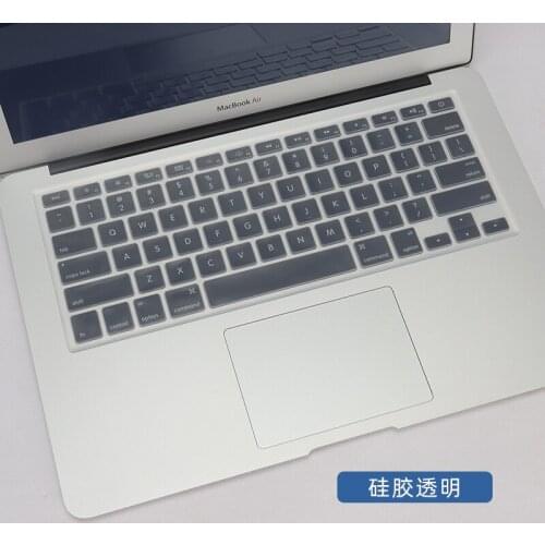 Silicone Keyboard Cover Case Transparent Clear Protecter Euro US For Apple Macbook Pro 13 15 Air 13 Retina 12 15 A1706 A1932