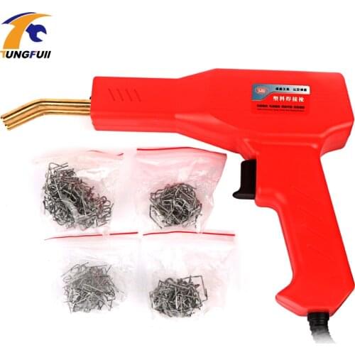 220V Plastic Welder Garage Tools Hot Staplers Machine Staple PVC Repairing Machine Car Bumper Repair Welding Gun Hot Stapler