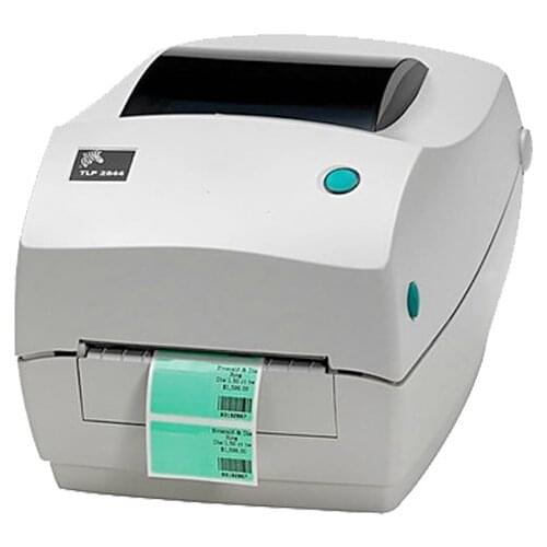 Free shipping new zebra printer TLP2844 thermal printer adhesive express electronic face barcode printing