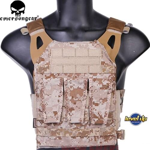 EMERSONN Jumper Plate Carrier NJPC Vest Camouflage Molle Vest Paintball Military Equipment Combat Gear Genuine Multicam