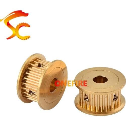 3M 25 teeth copper timing Timing Pulley Bore 8mm for belt width 10mm 3M 25 teeth High Quality Automatic equipment accessories