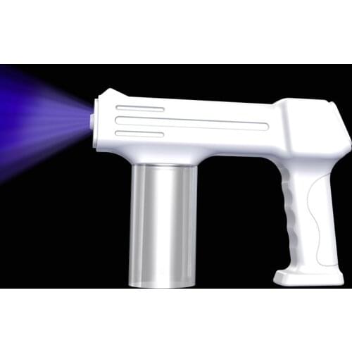 300mL rechargeable Blue Light Nano disinfection sterilization atomizer air Spray Machine Ultra Fine Water Mist Trigger Sprayer
