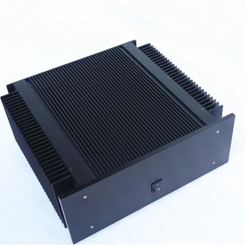 BRZHIFI BZ4015 double radiator aluminum case for power amplifier