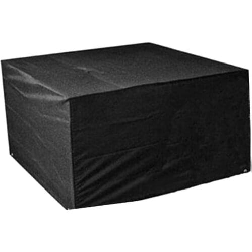 Black Polyester Fiber Dust Cover Cloth 45cmx40cmx25cm Printer Washable Cloth Dust Cover For Office Equipment Supplies Great