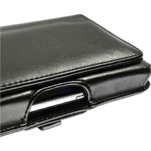 Belt Horizontal Synthetic Skin Premium Design Executive and Clip Metal for Xiaomi Redmi Note 7S (2019)