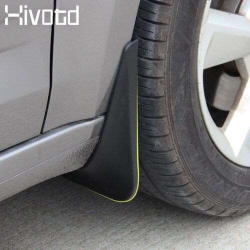 Hivotd For Skoda Kodiaq car-styling fender avoid mud splash cover trim mudguards Exterior Protection Accessories 2017 2018 2019