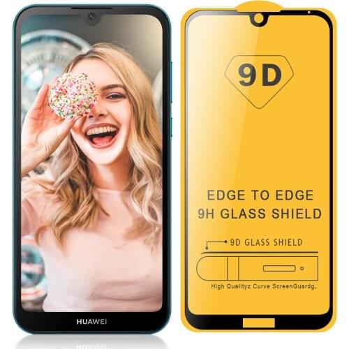JONSNOW 9D Tempered Glass for Huawei Honor 8A 8C 8S Full Screen Cover Glass for Honor 8X Max 9H Explosion-proof Protective Film