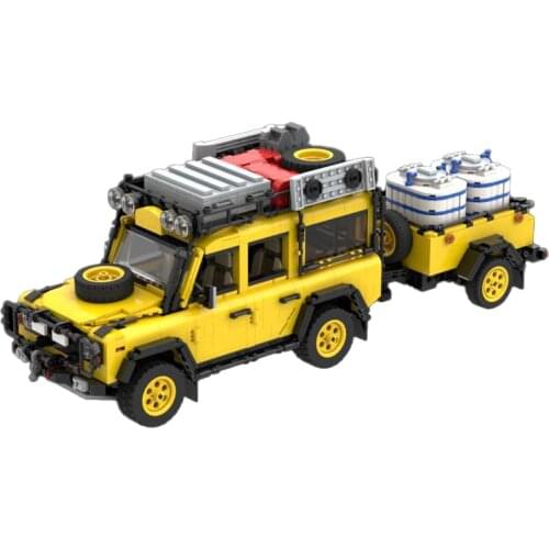 MOC Building Blocks Kids Building Off-Road Vehicle SUV Bricks City Car Creator Ideas Parts Toys Birthday Gifts 2477PCS