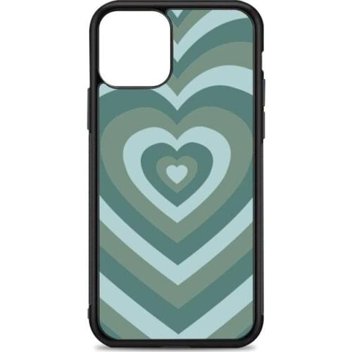 Latte Love Green Phone Case for iPhone 12 mini 11 pro XS Max X XR 6 7 8 plus SE20 High quality TPU silicon cover