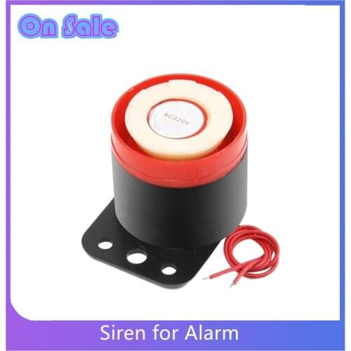 Siren for Alarm Zigbee Siren Wired Outdoor Siren BJ - 190 decibel 220 VAC electronic alarm sound vibration noise