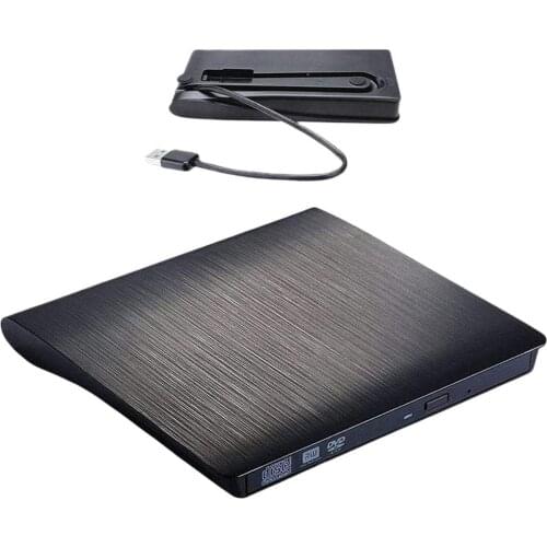 USB 3.0 Slim External DVD RW CD Writer Drive Burner Reader Player Optical Drives For Laptop PC Dvd Burner