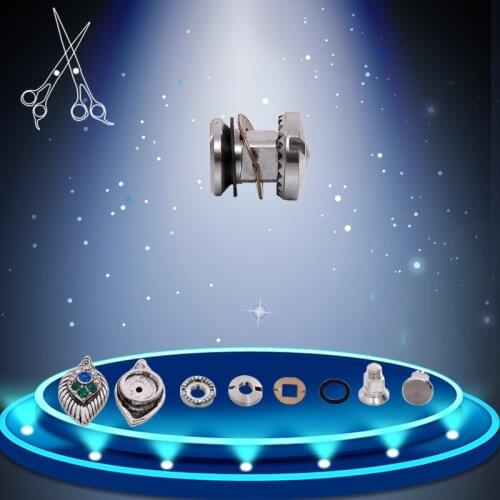 10sets Stainless Steel Bearing Screws Hairdressing Scissor Accessories Tornillo Parafuso Hair Barber Styling Scissor Screw