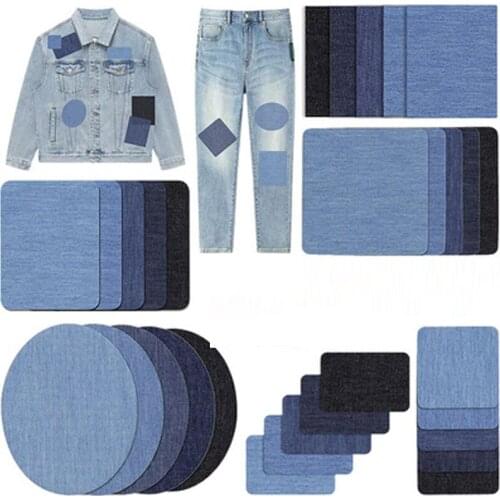 Embroidered Sew-on Iron-on Jean Trousers Coats Clothes Sewing Tablets Paste Patches Stickers Sewing Accessories