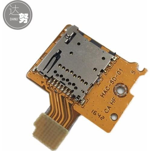 10PCS New SD TF Card Socket Board For Nintend Switch Game Console Card Reader Slot Socket