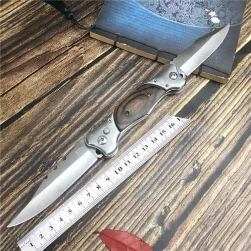 Stainless Steel Automatic Folding Knife Sharp Self Defense Hunting Knife Camping Survival Knife High Hardness Army EDC Tool