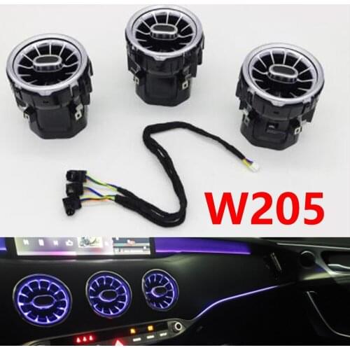 Car Front Air Vent Neon Ambient Light For Kia Stinger Outlet Atmosphere Lamp Luminate DIY Light Lamp