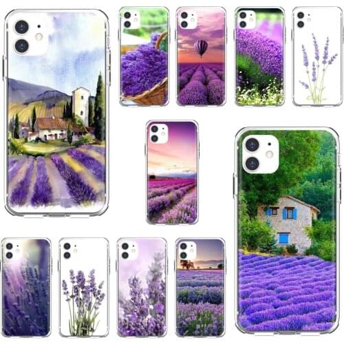 For Xiaomi Redmi 2 S2 3 3S 4 4A 5 5A 5 6 6A 7A 9 9T 9C 9A Pro Pocophone F1 Lavender-Flower-Lavandula-vanilla Case