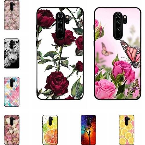 Case For Xiaomi Redmi Note 8 Pro Cover TPU Soft Silicone Back Cover For Xiaomi Redmi Note 8 Pro Case on Redmi Note8 Pro Fundas