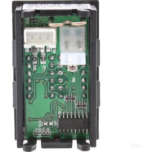 Dual Display 4 Bit Voltage Current Meter DC 0-33V/1A/3A Voltmeter Ammeter OOTDTY