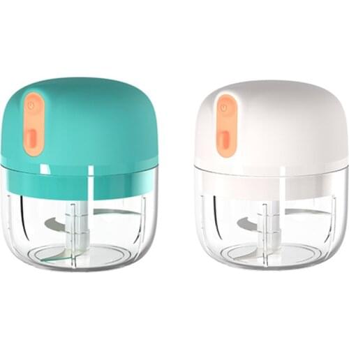 Electric Mini Garlic Chopper Food Vegetable Chopper 250M for Pepper Garlic Chili Vegetable Meat Mincer