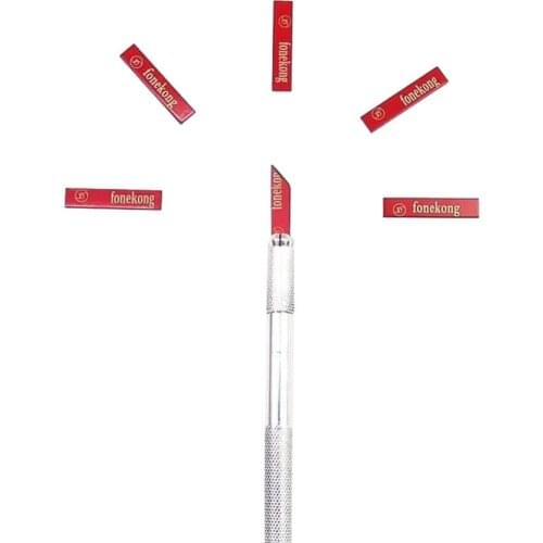 Fonekong Red Blade Blade Not Hurt Your Hands Blade for Mobile Phone Hard Disk Baseband CPU A8 A9 A10 A11 A12 A13 Remove the Glue